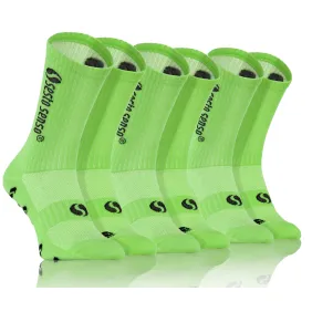 3-PAK Skarpety Sportowe Uniwersalne SPORT SOCKS SKB02 Zielone