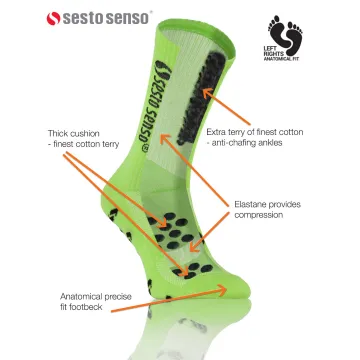 3-PAK Skarpety Sportowe Uniwersalne SPORT SOCKS SKB02 Zielone