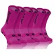 3-PAK Skarpety Sportowe Uniwersalne SPORT SOCKS SKB02 Różowe