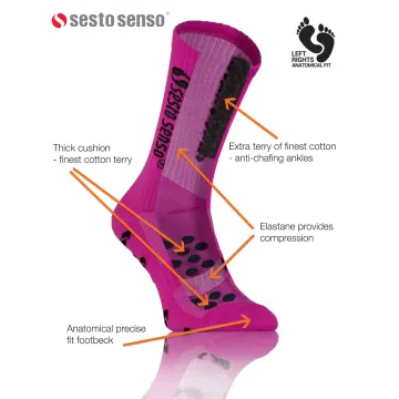 3-PAK Skarpety Sportowe Uniwersalne SPORT SOCKS SKB02 Różowe