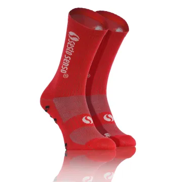 3-PAK Skarpety Sportowe Uniwersalne SPORT SOCKS SKB02 Czerwone