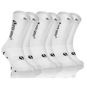 3-PAK Skarpety Sportowe Uniwersalne SPORT SOCKS SKB02 Białe