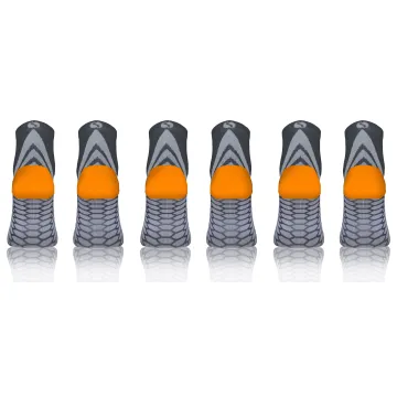 3-PAK Skarpety Sportowe Uniwersalne Grafitowe