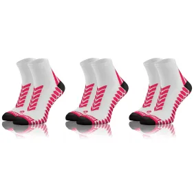 3-PAK Skarpety Sportowe Uniwersalne Białe