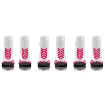 3-PAK Skarpety Sportowe Uniwersalne Białe