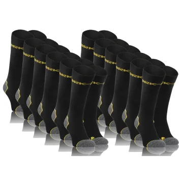 Sesto Senso Skarpety robocze WORK 12PAK długie Czarny