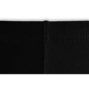 Legginsy damskie sportowe wiskoza kryjące długie czarne