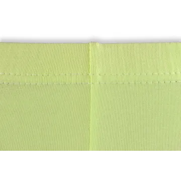 Legginsy damskie sportowe wiskoza kryjące długość 3/4 pistacja