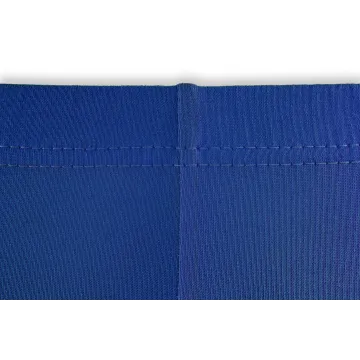 Legginsy damskie sportowe wiskoza kryjące długość 3/4 Niebieski