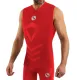 Koszulka męska Thermo Active CL38 bez rękawów czerwona