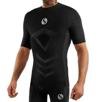 Sesto Senso Komplet Thermo męski krótko-krótki CL39, CL41 Czarny