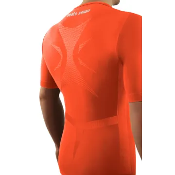 Sesto Senso Komplet Thermo męski krótko-krótki CL39, CL41 Pomarańczowy