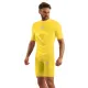 Sesto Senso Komplet Thermo męski krótko-krótki CL39, CL41 Żółty