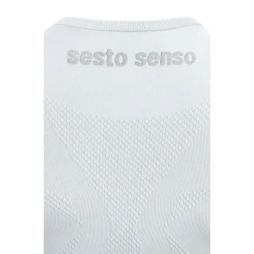 Sesto Senso Komplet Thermo męski bezrękawnik-spodenki CL38, CL41 Biały