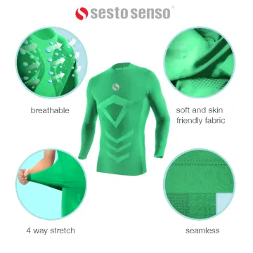 Koszulka chłopięca Thermo Active CL38 bez rękawów Zielona