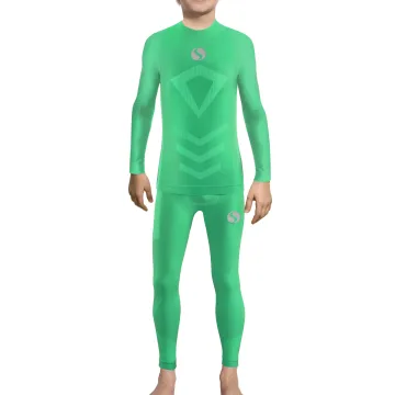 Sesto Senso Komplet Thermo chłopięcy długi CL40, CL42 Zielony