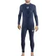 Sesto Senso Komplet Thermo chłopięcy długi CL40, CL42 Granatowy
