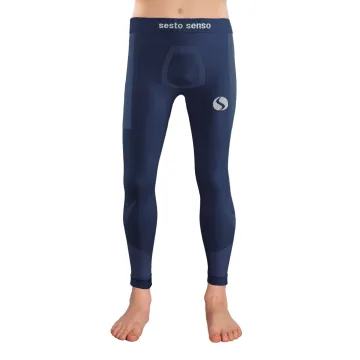 Sesto Senso Komplet Thermo chłopięcy długi CL40, CL42 Granatowy