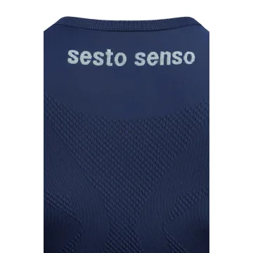 Sesto Senso Komplet Thermo chłopięcy długi CL40, CL42 Granatowy