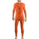Sesto Senso Komplet Thermo chłopięcy długi CL40, CL42 Pomarańczowy