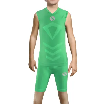 Sesto Senso Komplet Thermo chłopięcy bezrękawnik spodenki CL38, CL41 Zielony