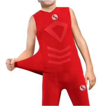 Sesto Senso Komplet Thermo chłopięcy bezrękawnik spod