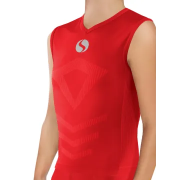 Sesto Senso Komplet Thermo chłopięcy bezrękawnik spod