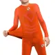 Sesto Senso Komplet Thermo chłopięcy długi rękaw spodenki CL40, CL41 Pomarańczowy