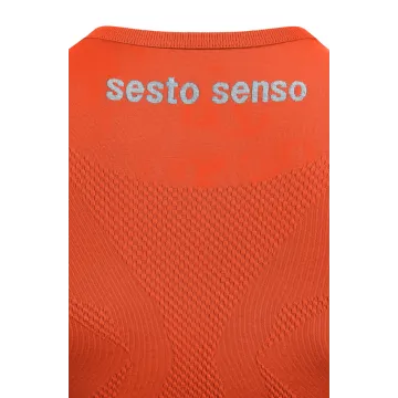 Sesto Senso Komplet Thermo chłopięcy długi rękaw spodenki CL40, CL41 Pomarańczowy