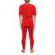 Sesto Senso Komplet Thermo chłopięcy krótki rękaw długie spodnie CL39, CL42 Czerwony