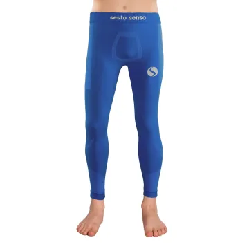 Sesto Senso Komplet Thermo chłopięcy krótki rękaw długie spodnie CL39, CL42 Chabrowy