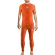 Sesto Senso Komplet Thermo chłopięcy krótki rękaw długie spodnie CL39, CL42 Pomarańczowy