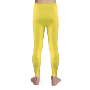 Sesto Senso Komplet Thermo chłopięcy krótki rękaw długie spodnie CL39, CL42 Żółty