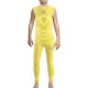Sesto Senso Komplet Thermo chłopięcy bezrękawnik długie spodnie CL38, CL42 Żółty