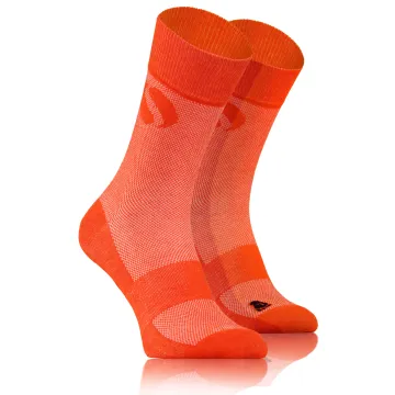Skarpety Sportowe Uniwersalne SKB14 Pomarańczowy