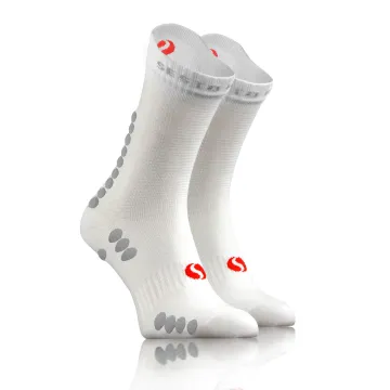 Skarpety Sportowe Uniwersalne SKB13 białe-grafitowe