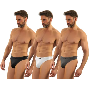 3-PAK Stringi męskie STM02 odważne mix kolorów