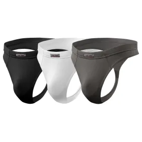 3-PAK Stringi męskie STM02 odważne mix kolorów