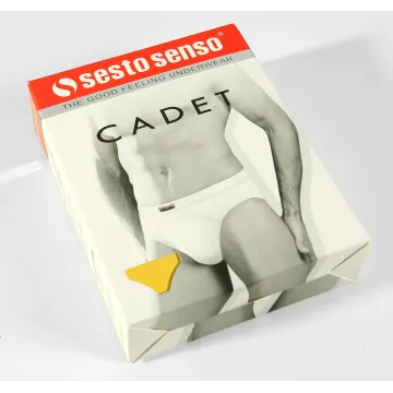 3-PAK Slipy męskie SM03 sportowy styl micromodal majtki płaskie szwy Żółte