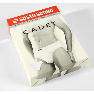 3-PAK Slipy męskie SM03 sportowy styl micromodal majtki płaskie szwy Białe