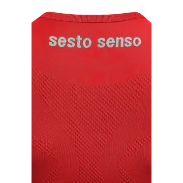 Sesto Senso Komplet Thermo chłopięcy bezrękawnik spodenki CL38, CL41 Czerwony