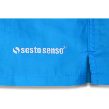 Sesto Senso Szorty kąpielowe męskie Sea Blue plażowe niebieskie