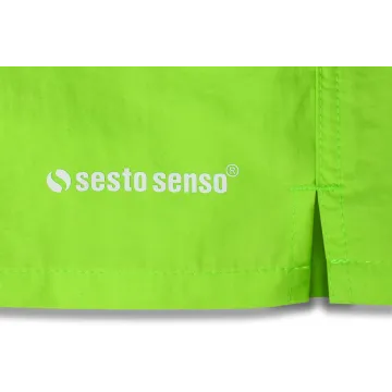 Sesto Senso Szorty kąpielowe męskie Lime plażowe zielone