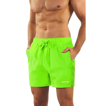 Sesto Senso Szorty kąpielowe męskie Lime plażowe zielone