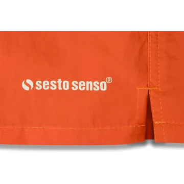 Sesto Senso Szorty kąpielowe męskie Orange plażowe pomarańczowe