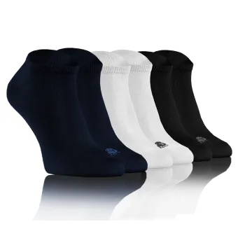 3-PAK Skarpety stopki Bambusowe miękkie oddychające EKO BAMBOO mix kolorów