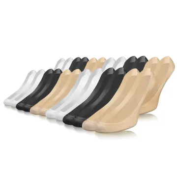 12-PAK Balerinki damskie z silikonem mix kolorów