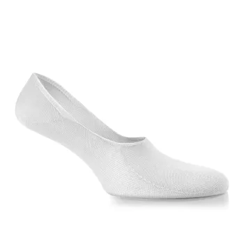 10-PAK Stopki męskie mokasynki bawełniane anatomiczne białe