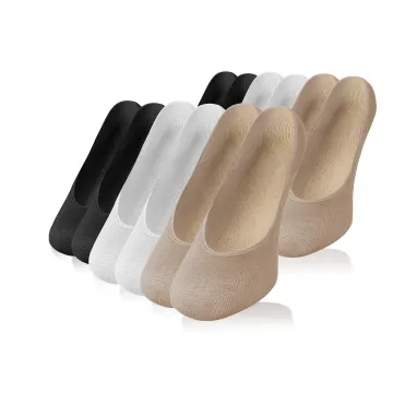 6-PAK Balerinki damskie bawełniane 2x Beżowe, 2x Białe, 2x Czarne