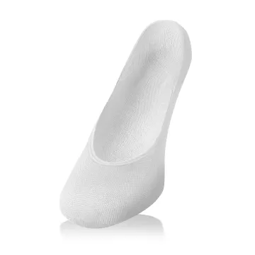 3-PAK Balerinki damskie niewidoczne bawełniane anatomiczne mix kolorów